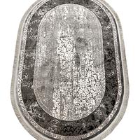 Килим з комбінованим ворсом и термоусадкой Glacia Gray 03977A