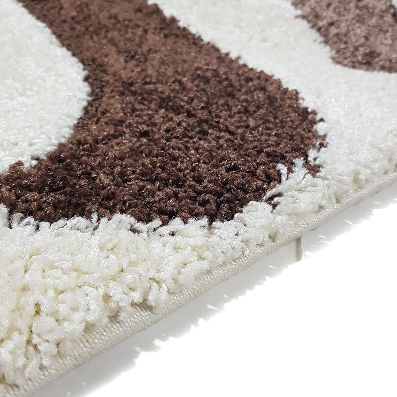 Ворсистий килимок Plush Loop Cream 8254B