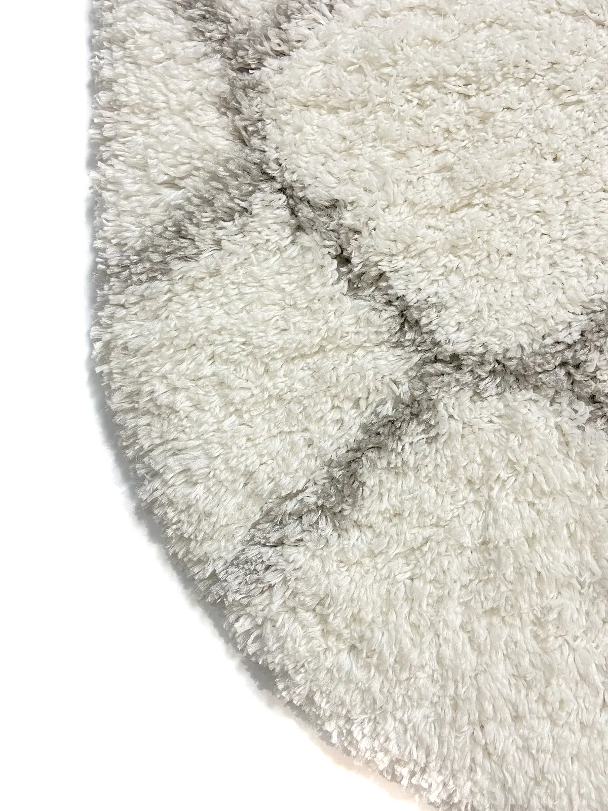 Пухнастий килим Quietis Cream P543A
