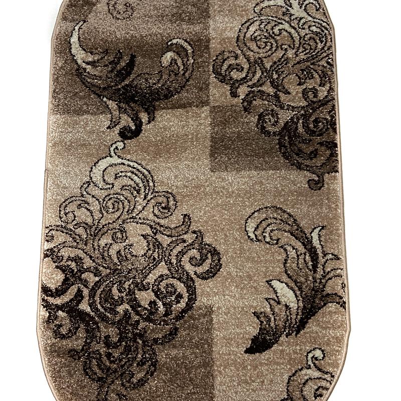 Килим фризе з невисоким ворсом Macio Beige 02584A