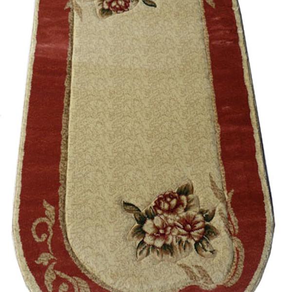 Килим високощільний з художественной стрижкой Elara cream 7534C