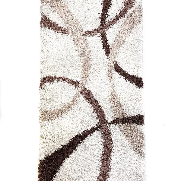 Пухнастий килим Plumis Lux cream 7368A