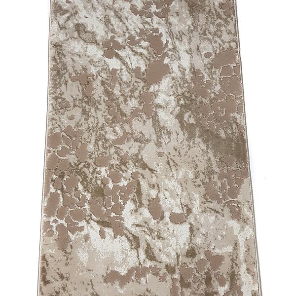 Килим з комбінованим ворсом и термоусадкой Glacia beige 03583B