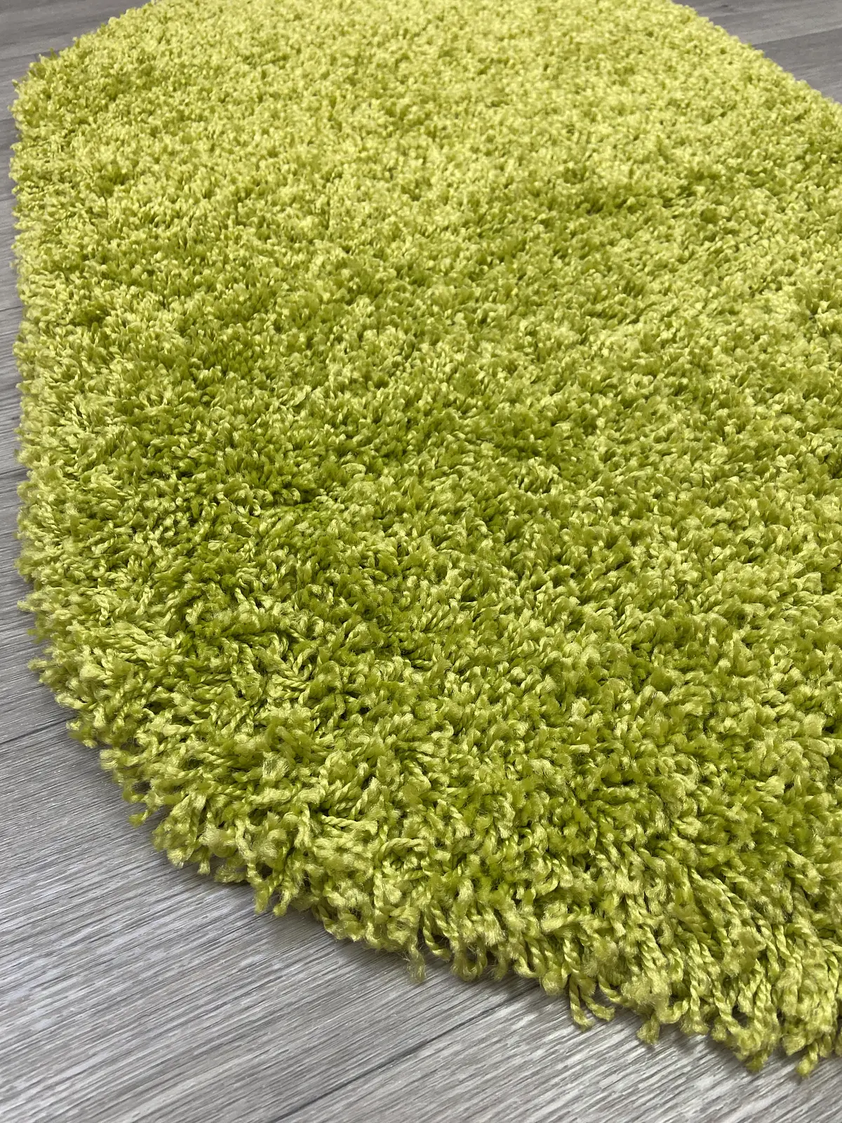 Пухнастий килим Plumis Lux LIGHT GREEN 6365A