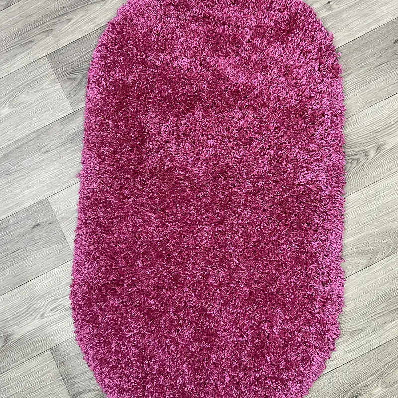 Пухнастий килим Plumis Lux PINK 6365A