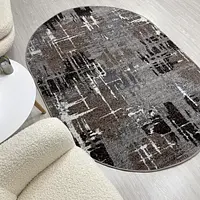 Килим з невисоким ворсом Mara сірий Gray 24037/123
