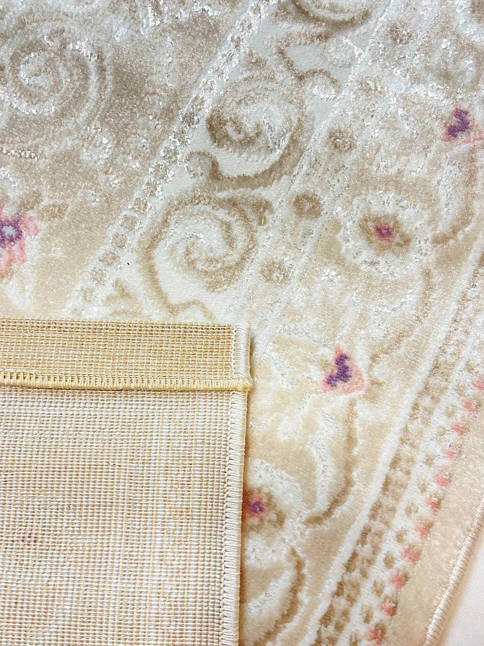 Класичний килим Flora Beige P658B