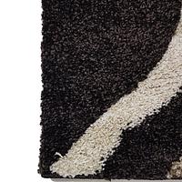 Ворсистий килимок Plush Loop DARK BROWN 8254A