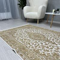 Килим з бамбукової нитки Heritex Imperia Золотий 1769