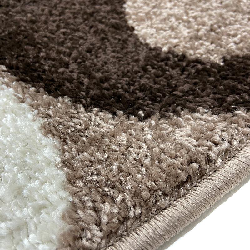 Килим фризе з невисоким ворсом Macio Beige 02577A