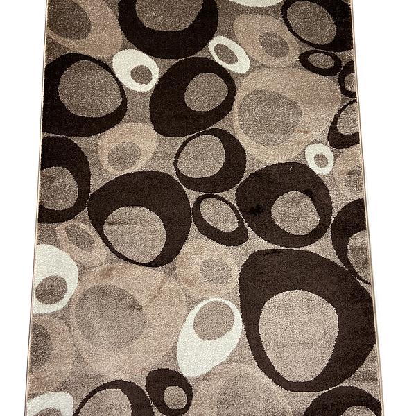 Килим фризе з невисоким ворсом Macio Beige 02577A