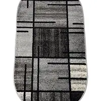 Килим фризе з невисоким ворсом Macio Gray 02239A
