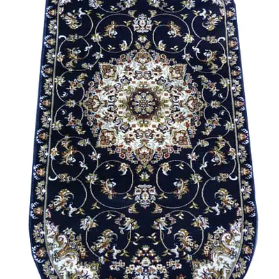 Класичний килим з поліестеру Argentum NAVY 1858С