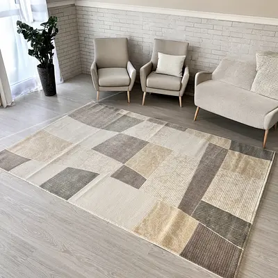 Акриловий килим Velura Stelana ACIK BEJ 7108
