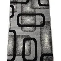 Килим фризе з невисоким ворсом Macio Gray 02574A