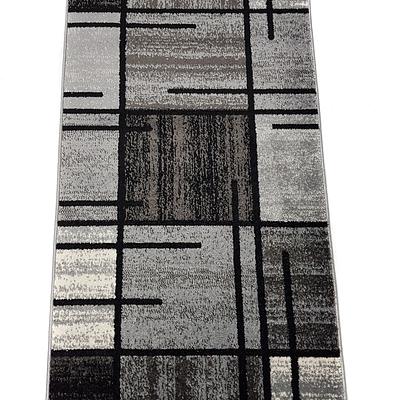 Килим фризе з невисоким ворсом Macio Gray 02239A