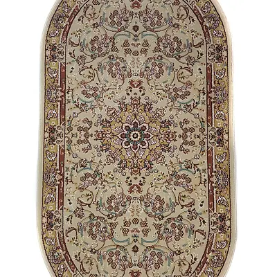 Класичний килим з іранським дизайном Persa Star cream 4130A