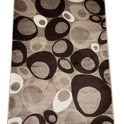 Килим фризе з невисоким ворсом Macio Beige 02577A