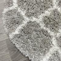 Пухнастий килим Quietis Gray P543A