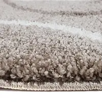 Пухнастий килим Plumis бежевий beige 045283