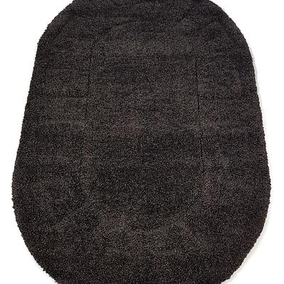 Ворсистий килимок Plush Loop DARK BROWN A361C