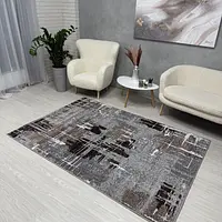 Килим з невисоким ворсом Mara сірий Gray 24037/123