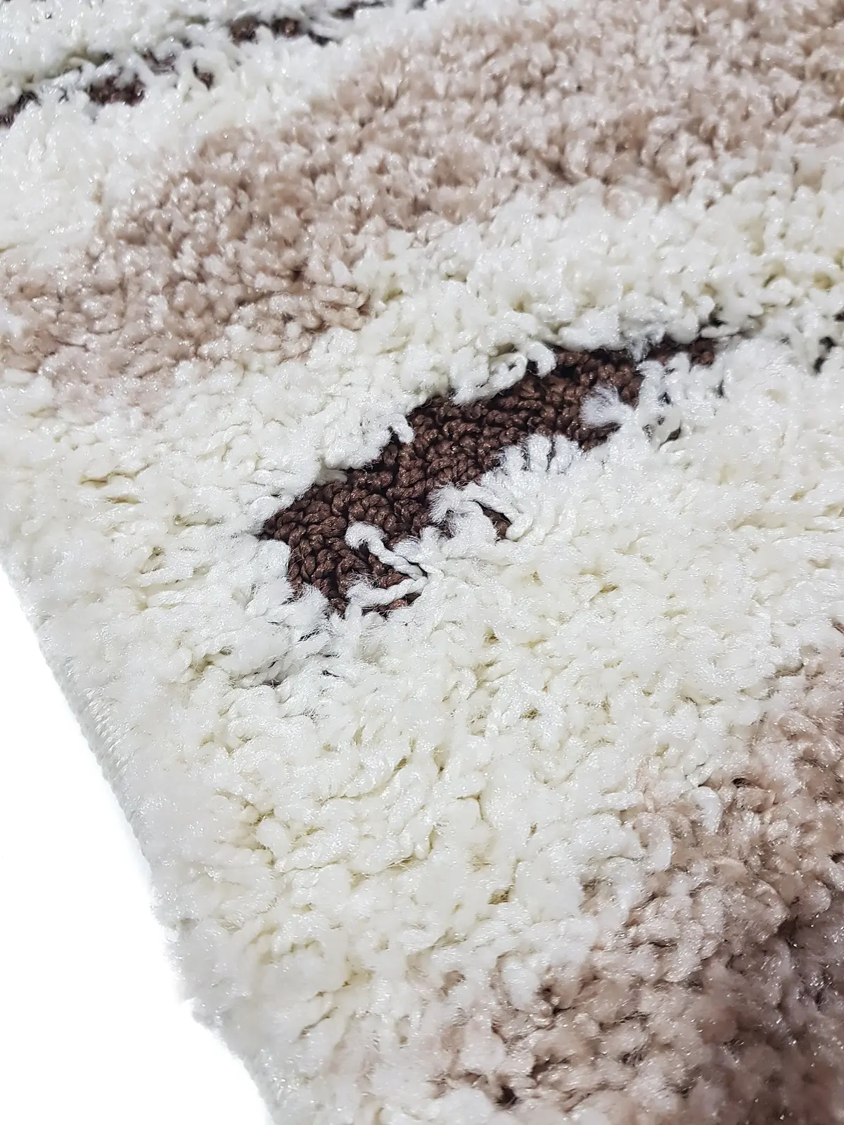 Ворсистий килимок Plush Loop cream 8014A