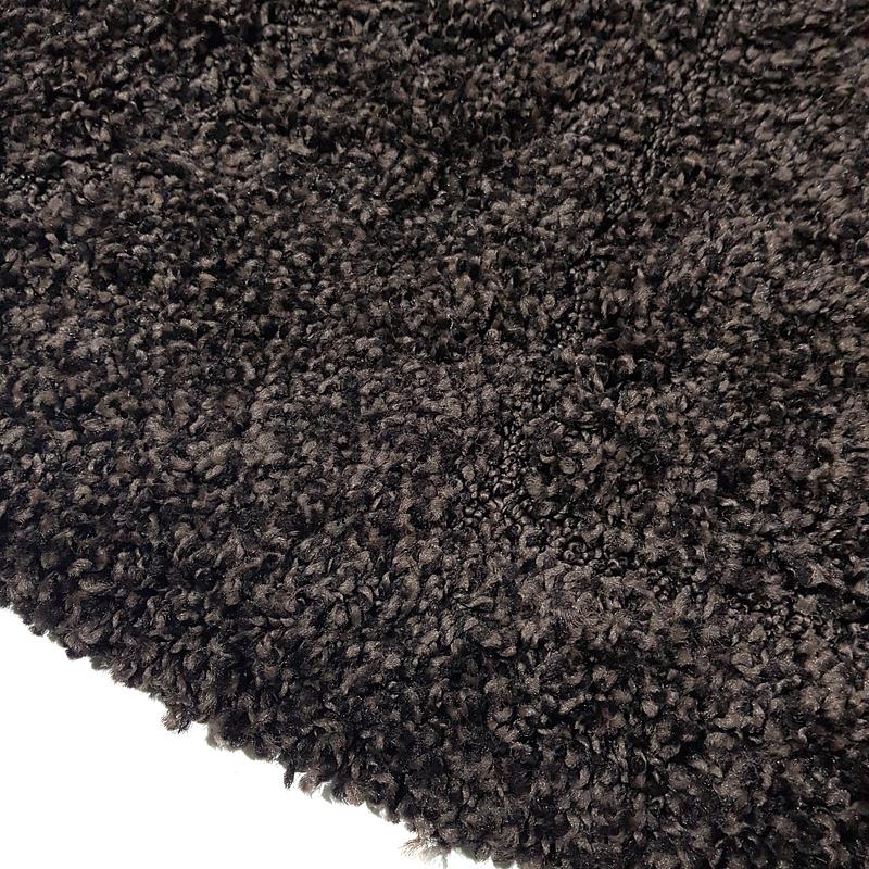 Ворсистий килимок Plush Loop DARK BROWN A361C