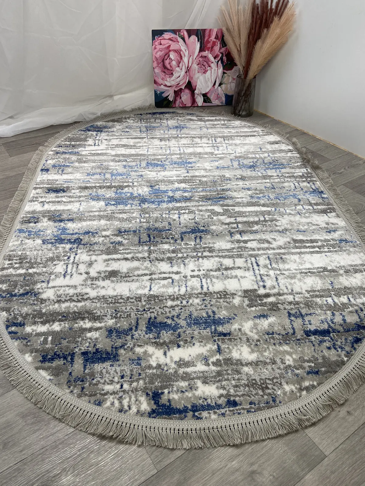 Килим з термоусадкою Aquila Mavi 2701B