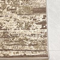 Килим з комбінованим ворсом и термоусадкой Glacia beige 03648A