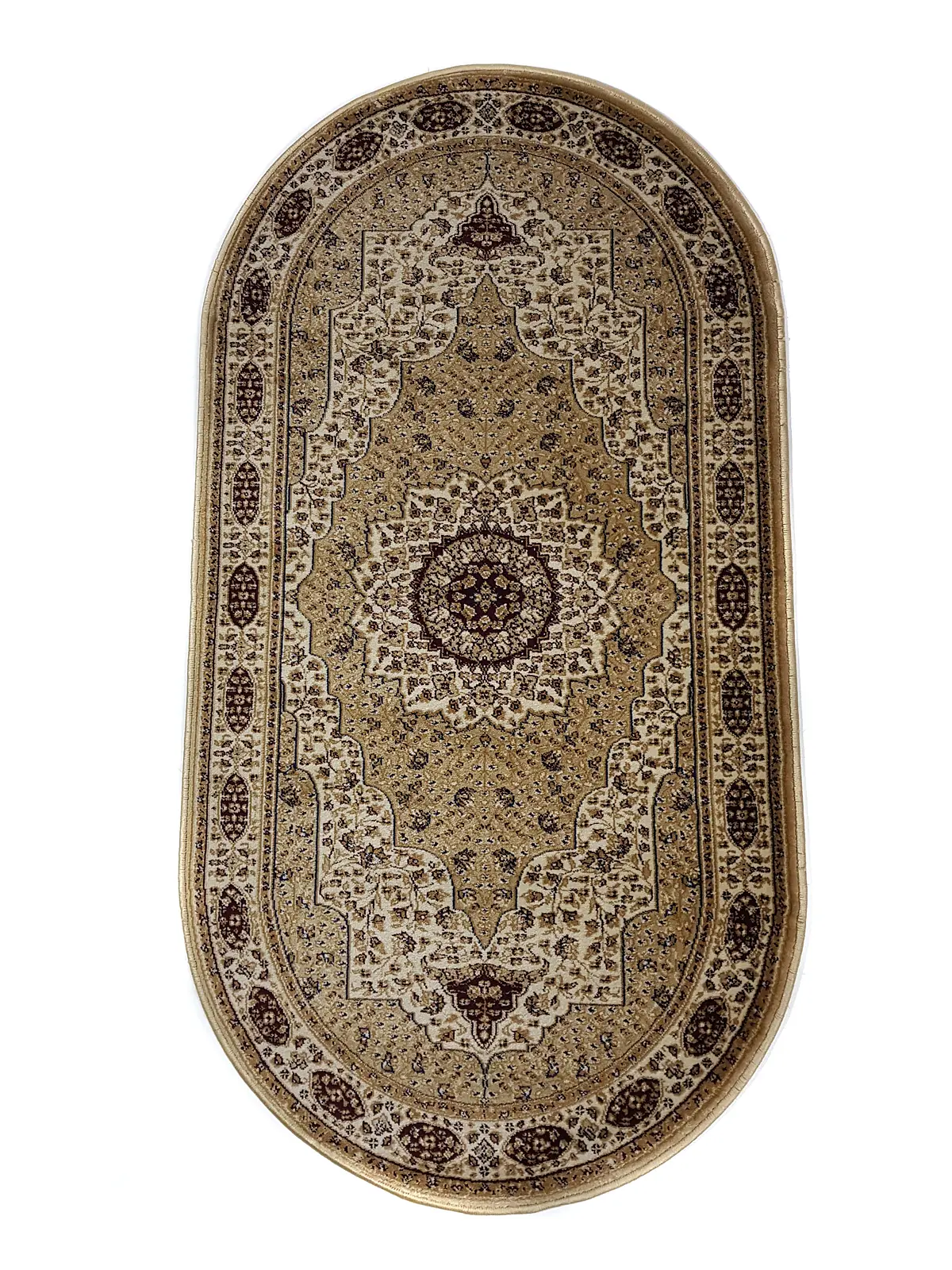 Класичний килим з поліестеру Argentum BEIGE 6574A