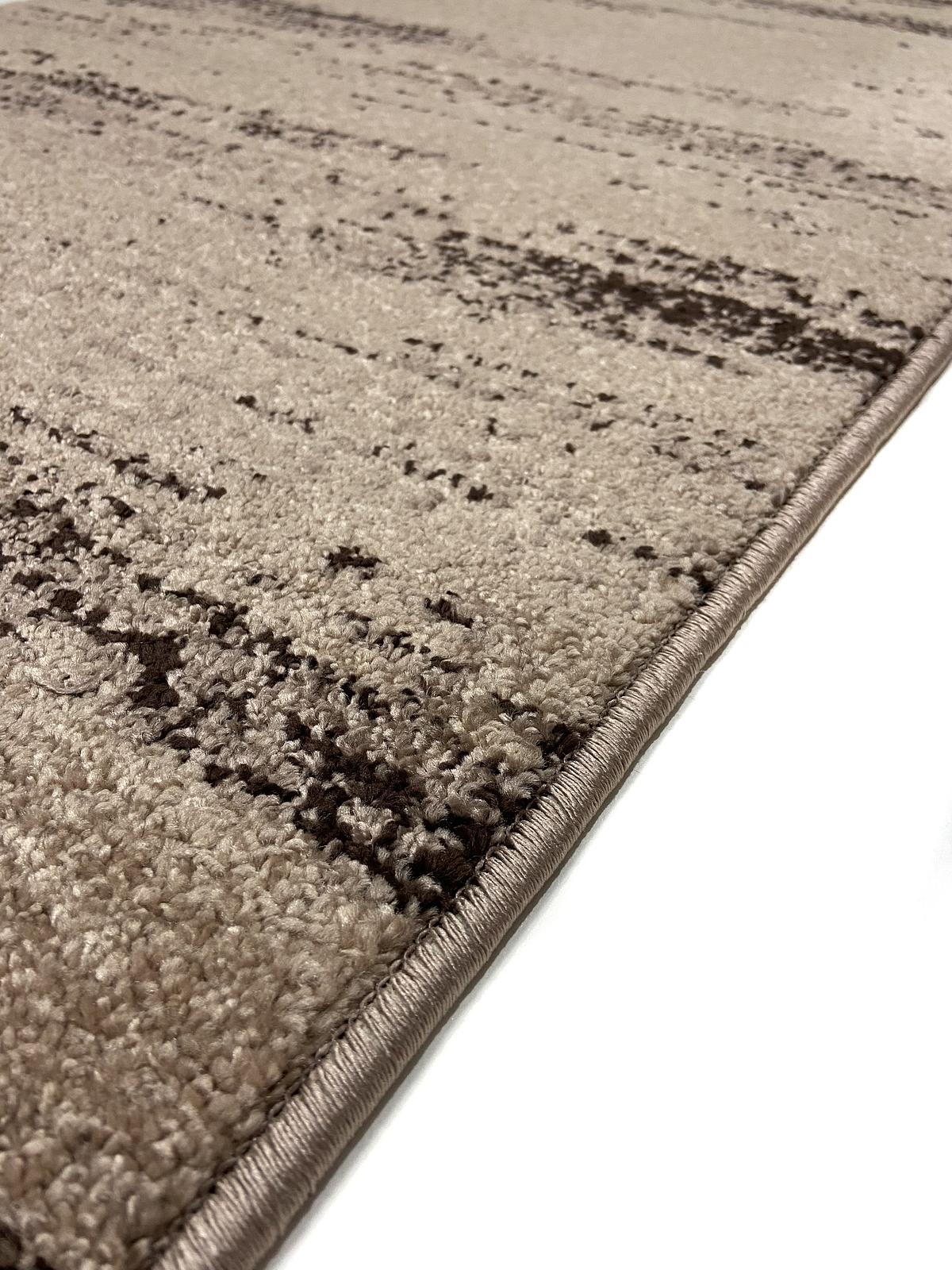 Килим фризе з невисоким ворсом Macio Beige 02576A