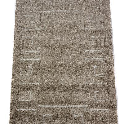 Ворсистий килимок Plush Loop beige A361D