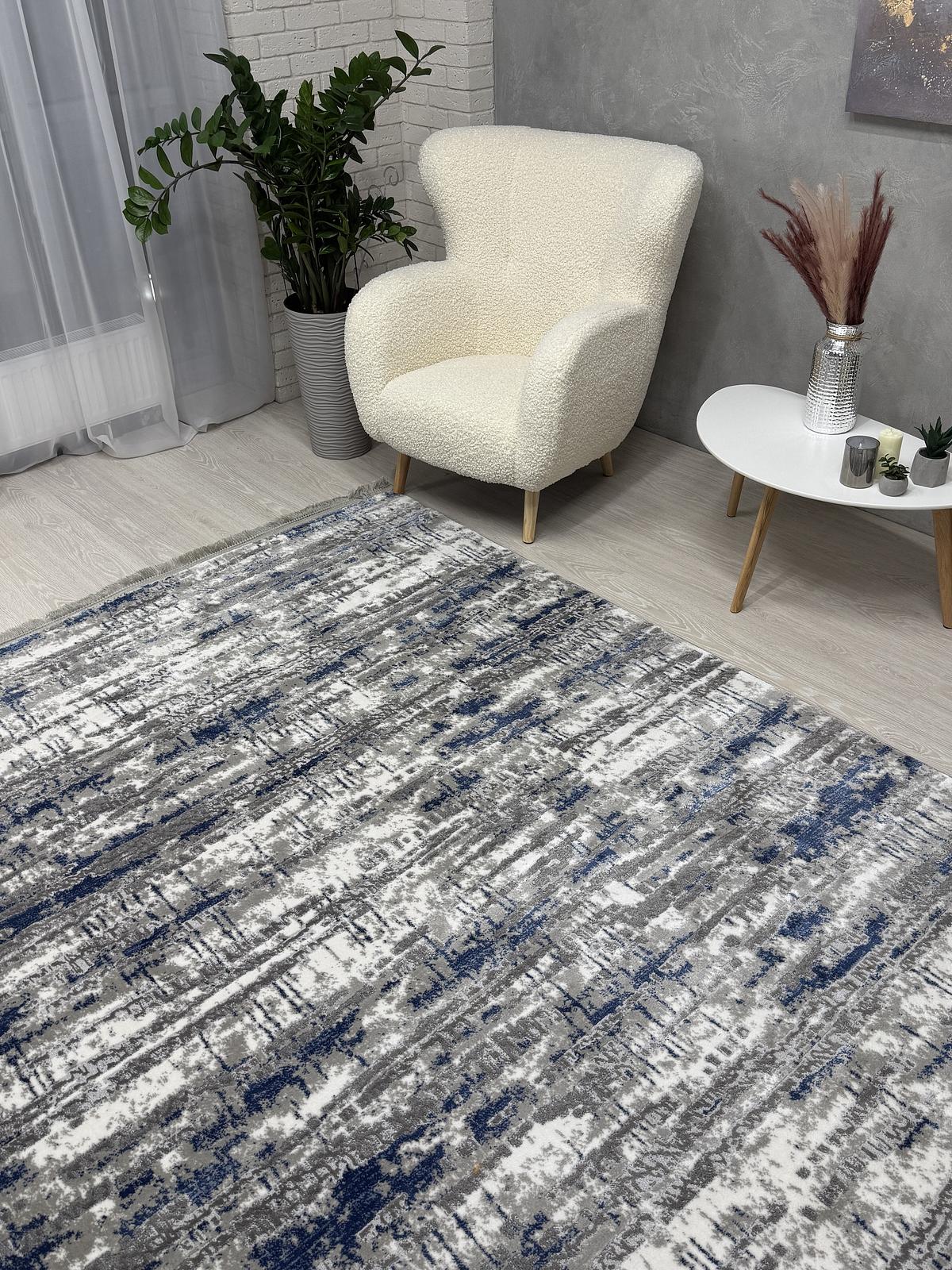 Килим з термоусадкою Aquila Mavi 2701B