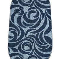 Килим фризе з невисоким ворсом Macio Gray/Blue 02575A