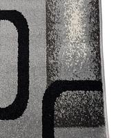 Килим фризе з невисоким ворсом Macio Gray 02574A