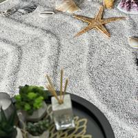 Універсальний килим на прогумованій основі Verda Stone Пляж Білий D104