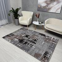 Килим з невисоким ворсом Mara сірий Gray 24037/123