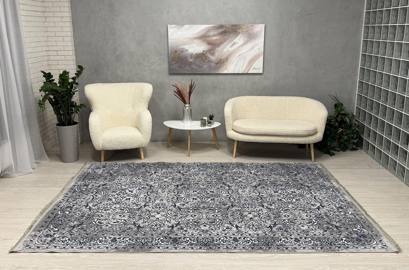 Килим з термоусадкою Aquila Mavi 2771A