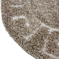 Ворсистий килимок Plush Loop BEIGE A361D