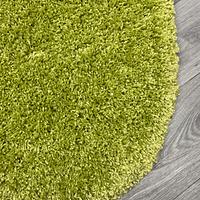 Пухнастий килим Plumis Lux LIGHT GREEN 6365A