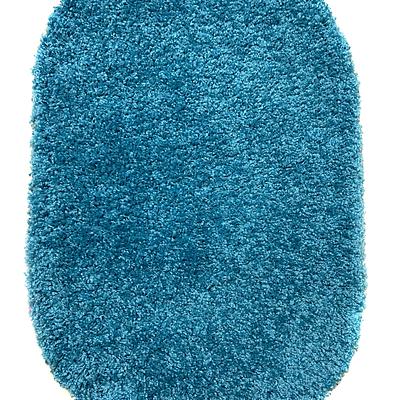 Пухнастий килим Plumis Lux BLUE 6365A