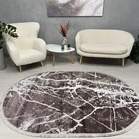 Килим з невисоким ворсом Vortex Коричневий 4640A A.KAHVE / KAHVE