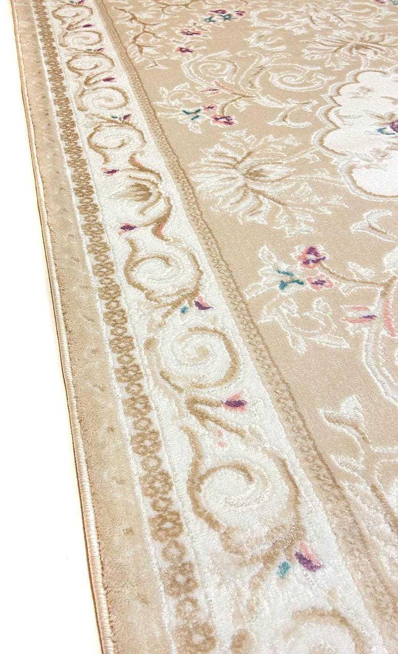 Класичний килим Flora Beige P659B
