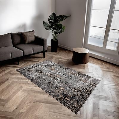 Килим з невисоким ворсом Mara сірий Gray 24136/116