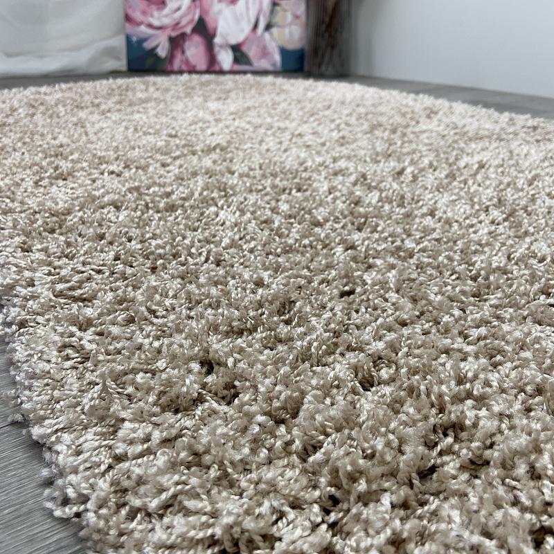 Пухнастий килим Plumis Lux BEIGE 6365A