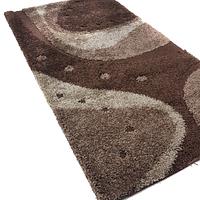 Пухнастий килим Vortax Plush Loop DARK BROWN 7641A