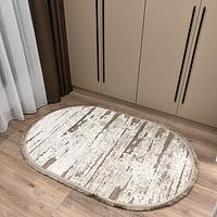 Килим з комбінованим ворсом и термоусадкой Glacia BEIGE 03648A
