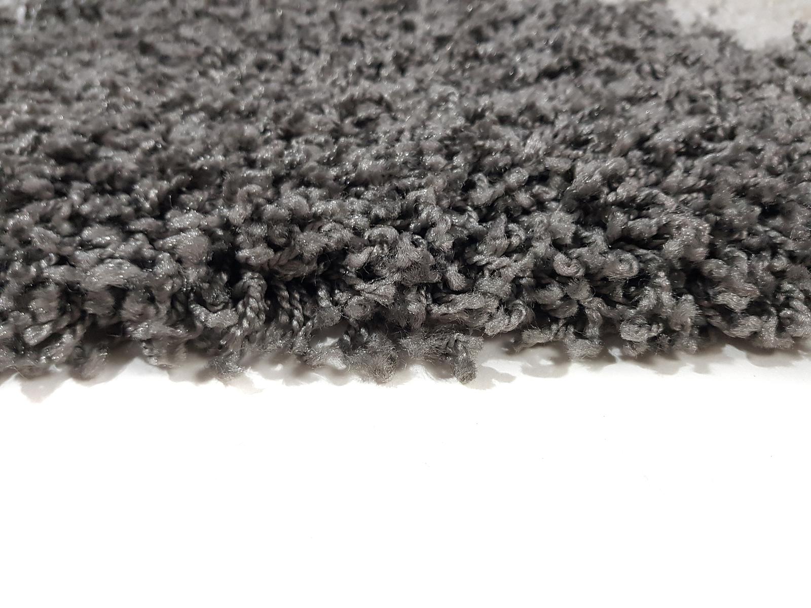 Пухнастий килим Plumis Lux Gray 7368A