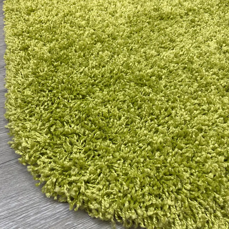 Пухнастий килим Plumis Lux LIGHT GREEN 6365A